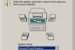 Windows 2000 - Advanced Audio Properties - Speakers