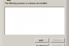 Windows 2000 - Scanners adn Cameras Properties