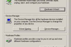 Windows 2000 - System Properties - Hardware