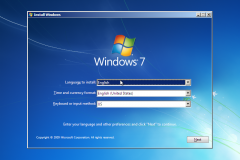 1. Windows 7 Installation