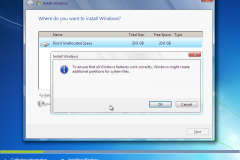 7. Windows 7 Installation