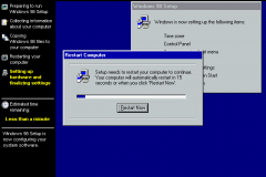 35. Windows 98 Installation