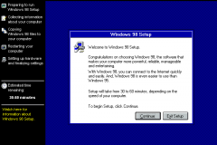 4. Windows 98 Installation