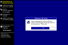 5. Windows 98 Installation