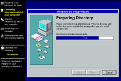 7. Windows 98 Installation