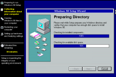 8. Windows 98 Installation