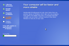 25. Windows XP Installation