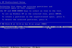 6. Windows XP Installation