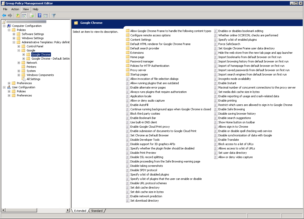 Configuring Google Chrome via Group Policy Jack Stromberg