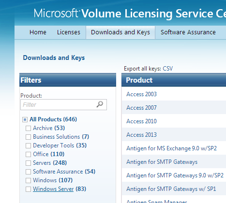 windows server 2019 kms client setup keys