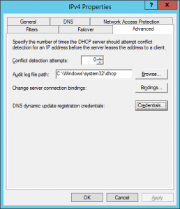 Error: DHCP: Credentials for DNS update should be configured if secure ...