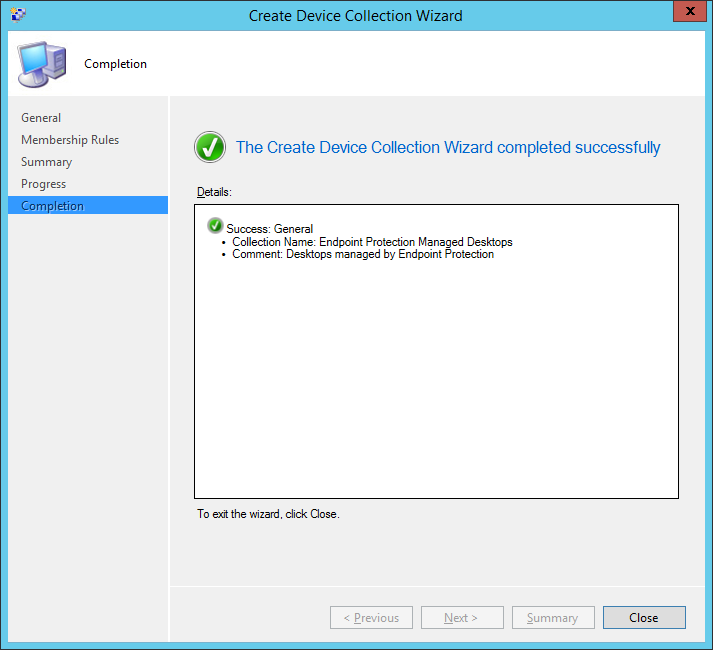 system center endpoint protection 2012 vm host