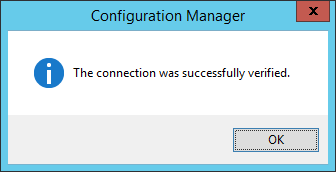 System Center 2012 R2 Configuration Manager - Client Installation Settings - Client Push Installation Properties - Accounts - New Account - Windows User Account - Verify