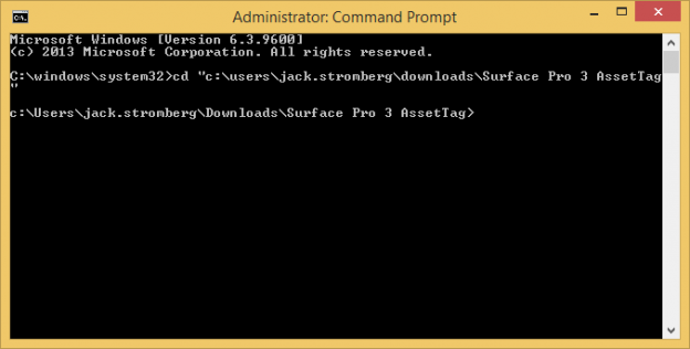 [Tutorial] How to change the asset tag on a Surface Pro 3 | Jack Stromberg