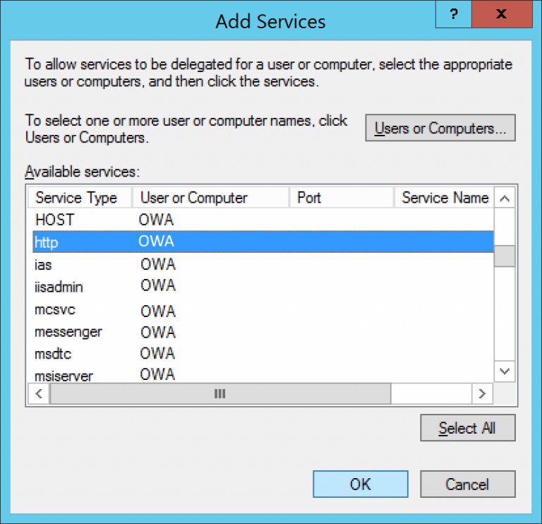 active directory for users and computers